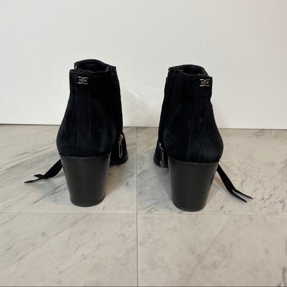 Sam Edelman Walden Black Suede Bootie 9M - Picture 5 of 14